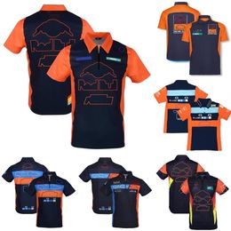 Nieuwe Off-road Motorrijden T-shirt Casual Motocross Poloshirt T-shirts Ridder Zomer Sneldrogende Ademende Korte Mouw Jersey318f
