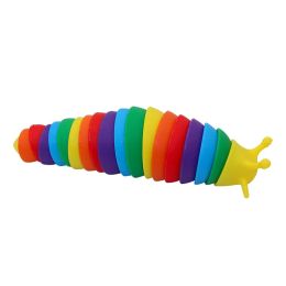 Nieuwe kant-en-klare decompressie Slug Exotic Work Caterpillar Toy Slug Puzzle Vent Slak 9 cm kinderspeelgoed