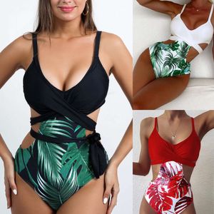 Nieuwe eendelige bikini modieuze en sexy holle out badkleding voor vrouwen