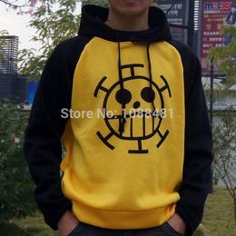 Nouveau One Piece le chirurgien de la mort Trafalgar Law Trafalgar Law COS Cosplay à capuche veste manteau hauts docteur Cosplay230U