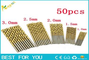 Nieuwe één set 50x 1152253mm HSS High Speed Steel Boor Bit Set Tools Titanium gecoate highIntensity Drills54979702901961