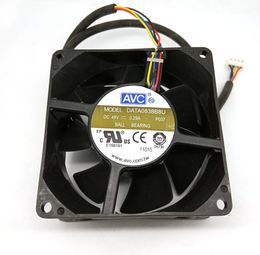 Nouveau ventilateur de refroidissement Original AVC 80*80*38MM 48V 0.29A DATA0838B8U 4 lignes