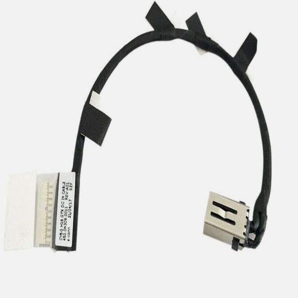 Nouvelle prise de Port de charge d'alimentation DC d'origine avec faisceau de câbles 450.0N309.0011 0H0FJ5 pour Dell Inspiron 7000 15Plus 16Plus 7510 7610