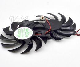 NOUVEAU ORIGINATION EVEA ONDA Graphics Card Colling Fan Aistek GA81S2U NNTB DC12V 038A DIAMETER 75 mm Pitch 40mm4623354