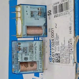 Nieuwe originele Finder 40 61 7 024 0001 Type40.61S 24VDC Relay 16A 250V