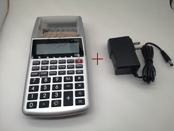 Nouveau original pour la calculatrice d'impression monochrome de roue à encre P1-DTSC, imprimante d'ordinateur portable P1 DTSC Calculator Imprimante