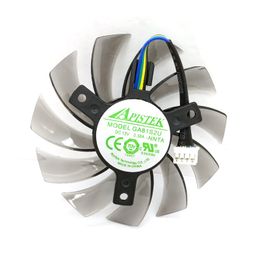 Nuevo ventilador de refrigeración Original GA81S2U NNTA DC12V 0.38A para tarjeta de vídeo gráfica EVGA ONDA GT430 GT440 GT630