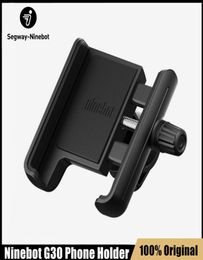 Nouveau support de téléphone de guidon d'origine pour NineBot Max G30 Max G30LP Kickscoller Scooter Electric Scooter Holders4420974