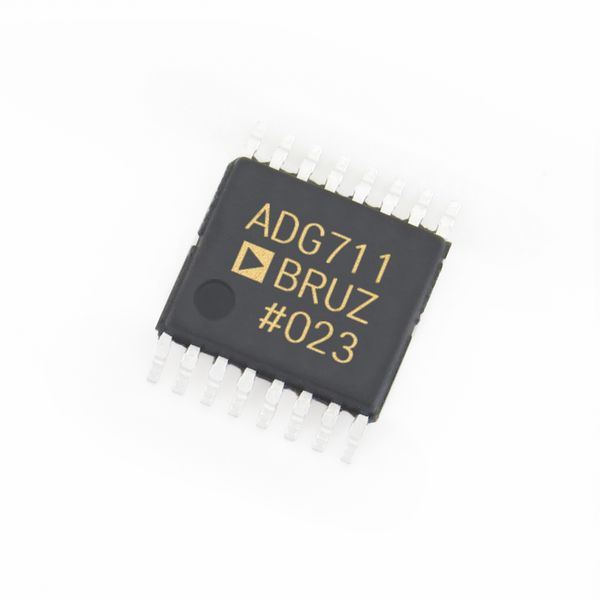 Nouveaux circuits intégrés d'origine 8/DUAL 4 CANAUX MUX IC ADG711BRUZ ADG711BRUZ-REEL ADG711BRUZ-REEL7 IC puce TSSOP-16 MCU Microcontrôleur