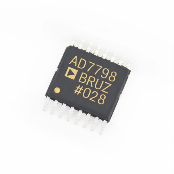 Nouveaux circuits intégrés originaux ADC 3 canaux 16 bits SD ADC PGA REF AD7798BRUZ AD7798BRUZ-REEL IC CHIP TSSOP-16 MCU Microcontrôleur