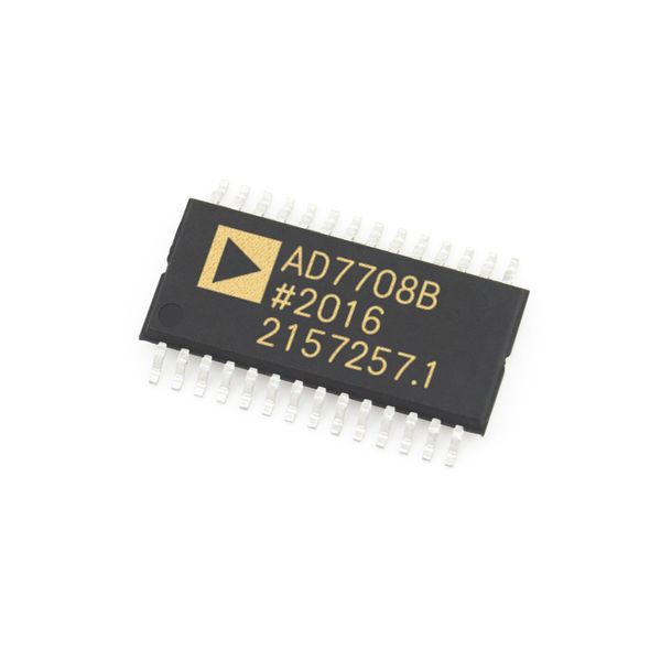 Nouveaux circuits intégrés originaux ADC Low Cost 2CHNL 16-6 Sigma 24 bits AD7708BRUZ AD7708BRUZ-REEL AD7708BRUZ-REEL7 IC CHIP TSSOP-28 MCU Microcontroller