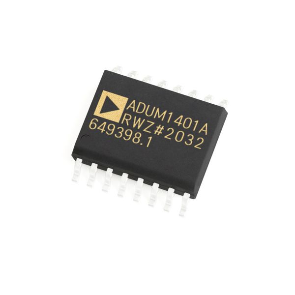 Nouveaux isolateurs numériques de circuits intégrés d'origine ISOLATEURS NUMÉRIQUES QUAD-CHANNEL ADUM1401ARWZ ADUM1401ARWZ-RL Puce IC SOIC-16 Microcontrôleur MCU