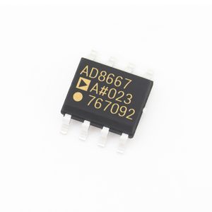 Nouveaux circuits intégrés d'origine double 16 V faible puissance/bruit CMOS ampli AD8667ARZ AD8667ARZ-REEL AD8667ARZ-REEL7 puce IC microcontrôleur SOIC-8 MCU