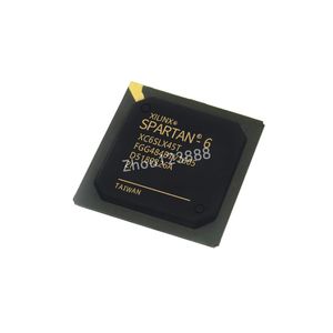 NOUVEAU Circuits intégrés d'origine IC Programmable sur site Gate Array FPGA XC6SLX45-2FGG484I IC puce FBGA-484 microcontrôleur