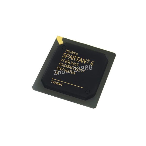 Nuevos circuitos integrados originales IC campo programable Gate Array FPGA XC6SLX45T-2FGG484C IC chip FBGA-484 microcontrolador