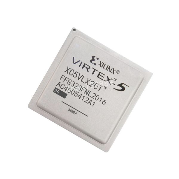 Nuevos circuitos integrados originales IC campo programable Gate Array FPGA XC5VLX20T-2FFG323C IC chip FBGA-323 microcontrolador