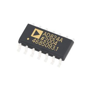NOUVEAU Circuits intégrés d'origine QUAD FET-INPUT SINGLE SPLY AD824ARZ-14 AD824ARZ-14REEL7 AD824ARZ-14-REEL7 ic puce SOIC-14 MCU Microcontrôleur