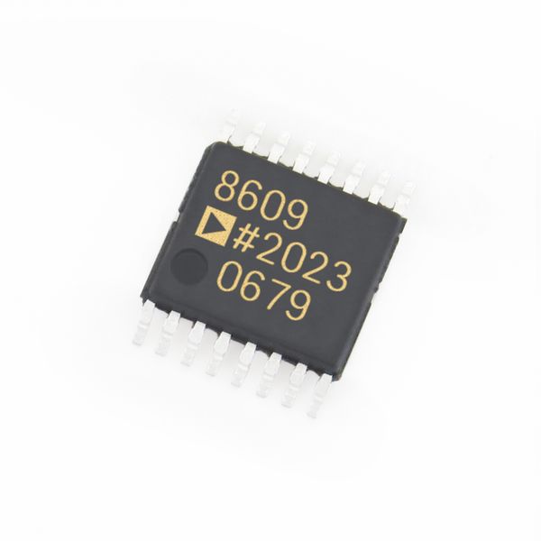 Nouveaux Circuits intégrés d'origine QUAD précision CMOS RAIL-RAIL OP AMP AD8609ARUZ AD8609ARUZ-REEL puce IC TSSOP-14 microcontrôleur MCU