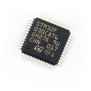 Nuevos circuitos integrados originales STM32F030C8T6 STM32F030 ic chip LQFP-48 48MHz 64KB microcontrolador