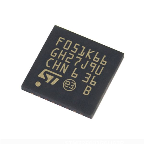 Nouveaux Circuits intégrés d'origine STM32F051K6U6 STM32F051K6U6TR puce ic QFN-32 microcontrôleur 48 MHz