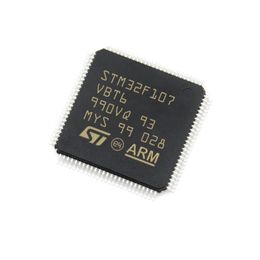 Nouveaux Circuits intégrés d'origine STM32F107VBT6 ic puce LQFP-100 microcontrôleur 72 MHz