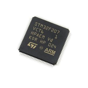 Nuevos circuitos integrados originales STM32F207VCT6 STM32F207VCT6TR chip ic LQFP-100 microcontrolador de 120MHz