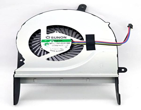 Nuevo ventilador de enfriamiento de la computadora portátil original SUNON MF75090V1C330S9A 5V 225W Ventilador de refrigeración por computadora portátil2506150