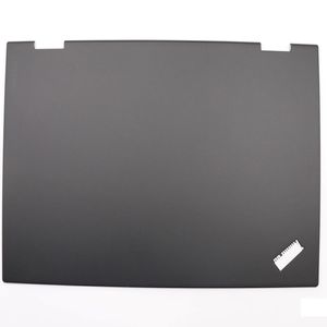 Nouveaux boîtiers d'ordinateur portable d'origine pour Lenovo Thinkpad X1 Yoga 1st Gen Top Cover Housing LCD Couverture arrière A Shell Black Fru 01AW993 01AW968 00JT848 294Q