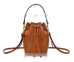 Nieuwe originele luxe designer tas tas tas tas tassen mini schoudertas klassieke trekkoord handtassen portemonnees emmerzakken portemonnee crossbody tas gratis schip