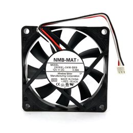 Nouveau Original NMB 2806KL-04W-B69 B00 70*70*15MM 7cm DC12V 0.39A Signal d'alarme ventilateur de refroidissement