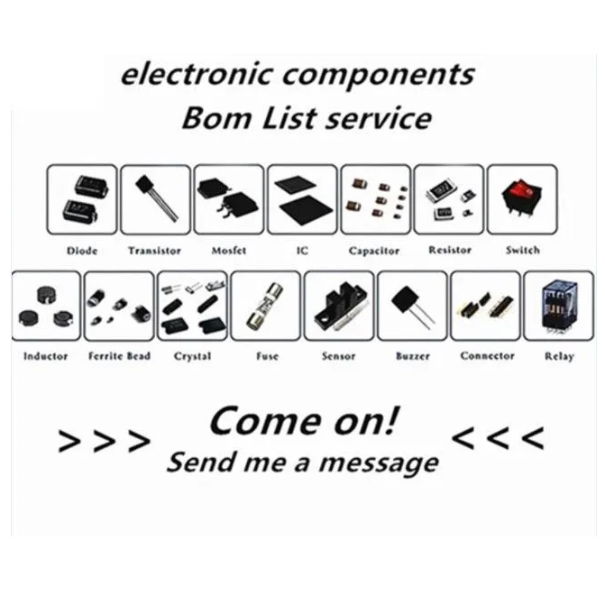 Ny original Transistor IC BOM -e -postlistorder ger universell service av elektroniska komponenter stabil kanalprisfördel Diy Open Board