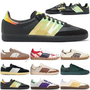 Nieuwe originelen schoenschoenen mannen ontwerper platte sneakers off witte haver off witte kern paars groene groene bruin stropdas kleurstof witte vrouwen trainers outdoor casual eur 36-45