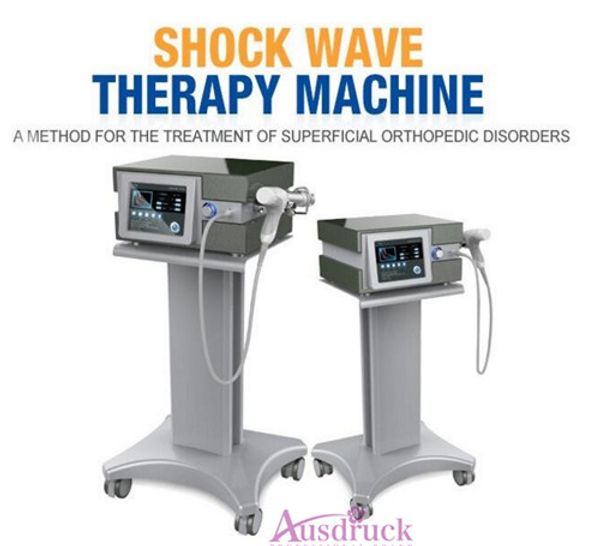 Machine de thérapie par ondes de choc de marque célèbre pour la physiothérapie Acupuncture et moxibustion Traitement de la douleur portable Eu sans taxe