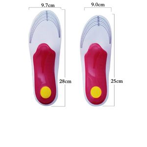 Nuevas plantillas ortopédicas para zapatos de gel de pie de pie plano