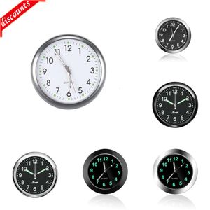 Nieuw Overige Auto-elektronica Autoklok Lichtgevende auto's Interne Stick-On Mini Digitaal horloge Mechanica Quartz Klokken Auto-ornament Auto-accessoires Geschenken