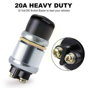 Nouveaux autres accessoires intérieurs 12V 24V Interrupteur de démarrage d'allumage 60A DC Moteur de camion Bouton étanche Bouton de démarrage Bouton de remplacement Interrupteur de remplacement de bateau Démarreur Klaxon de voiture Y3A4