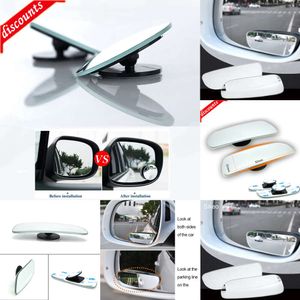 Nouveaux autres accessoires d'intérieur 2 pièces miroir convexe de voiture grand angle miroir d'angle mort parking auto moto rétroviseur réglable miroir de voiture 360 degrés