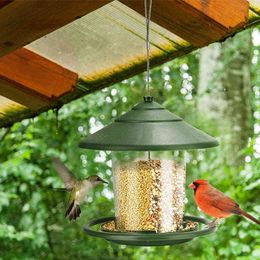 Nieuwe Outdoor Automatic Garden Hummingbird Opgeschorte Feeder Pet Bird Feeding Supplies