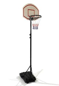 Nieuwe outdoor basketbal Post Jeugd 10 voet basketbalkbord Stand Basis Mini Basketball Doel Hoop op wielen2441740