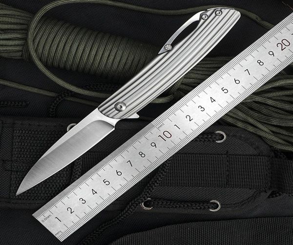 Nouveau camping extérieur en acier inoxydable couteau de poche pliant S35VN Blade en acier pour collection pêche de randonnée quotidienne de chasse à la chasse 3079698