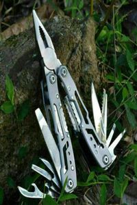 Nouveau extérieur EDC Silver Multitool Pocket Pliant Plelier Camping Tools Survival Couteau Multi Tool Pliers CONSULT