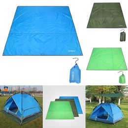 Nouveaux tampons extérieurs 2022 imperméable à l'eau bâche de sol de tente tapis de pique-nique ultraléger poche tente empreintes bâche de plage avec sac pour camping randonnée