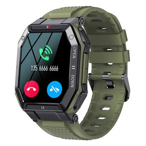 Nieuwe buiten smartwatch, Bluetooth -oproep, hartslag, bloeddruk, bloedzuurstof, stopwatch, muziek, meerdere sportmodi
