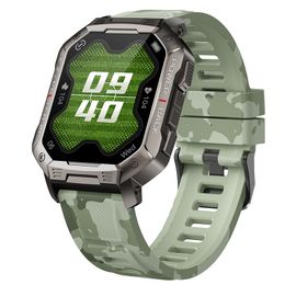 Nouveau sports extérieurs Smart Watch Bluetooth Call Dynamic Sate cardiaque Blood Oxygène étanche étape compteur