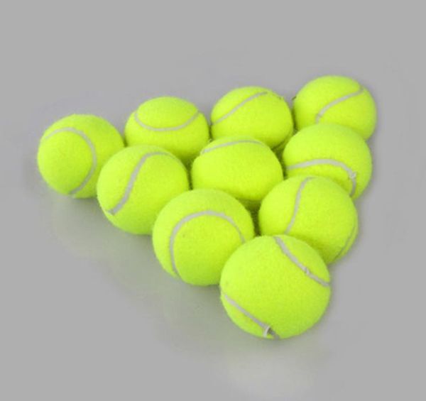 Nuevo entrenamiento deportivo al aire libre Torneo de bolas de tenis amarillo Fun Fun Cricket Beach Dog Sport Training Ball para 4721527