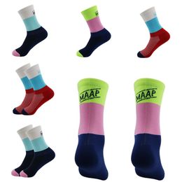 Chaussettes de sport respirantes et antidérapantes pour hommes, Yoga en plein air, basket-ball, football, tennis, badminton, cyclisme, vélo, nouvelle collection