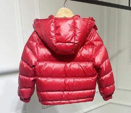 Nieuwe outfit Baby Lovely Girs Boys Jacket Fall Winter Hapleed Coat Children Clothing Down Jackets Girl Cleren Outerwear Kids Topjurk A003