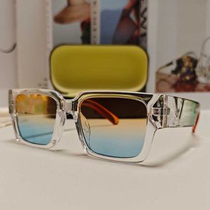 Nouvelles lunettes de soleil ovales pour femmes hommes de haute qualité lunettes de vue à monture carrée marque lettre lunettes de soleil couleurs vives lunettes de soleil pc