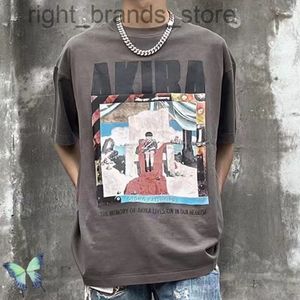 Nieuwe Oversized Akira Casual Mannen Vrouwen T-shirt Doen Oude T-shirt W220811