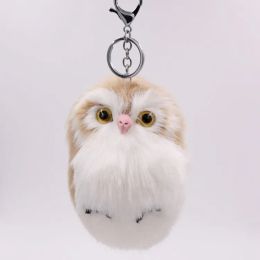 New Owl Kelechains Lonyards créatifs clés en peluche
